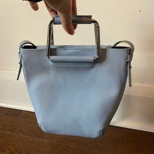 Witchery Periwinkle Blue Bucket Bag